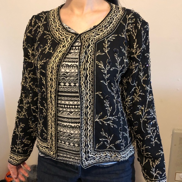 Handmade Sequins jacket - Picture 6 of 7